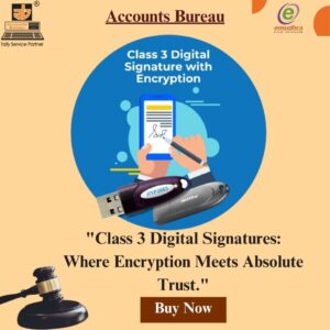 DSC Class-3 Signing & Encryption for Two Years with Token